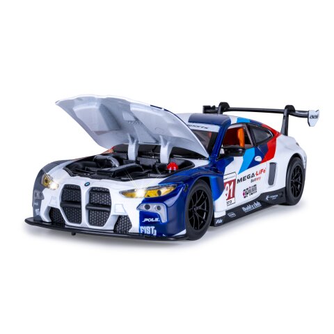 BMW M4 GT3 Diecast 1:24 white - Image 2