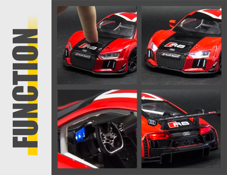 CCA 1:24 Audi R8 LMS Diecast Model Car - Image 4